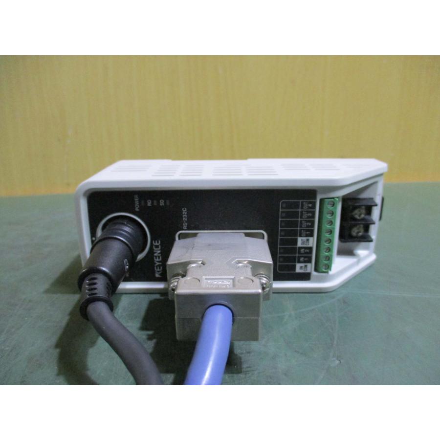 中古 Keyence N-R2 RS-232C Code Reader Interface Communication Unit