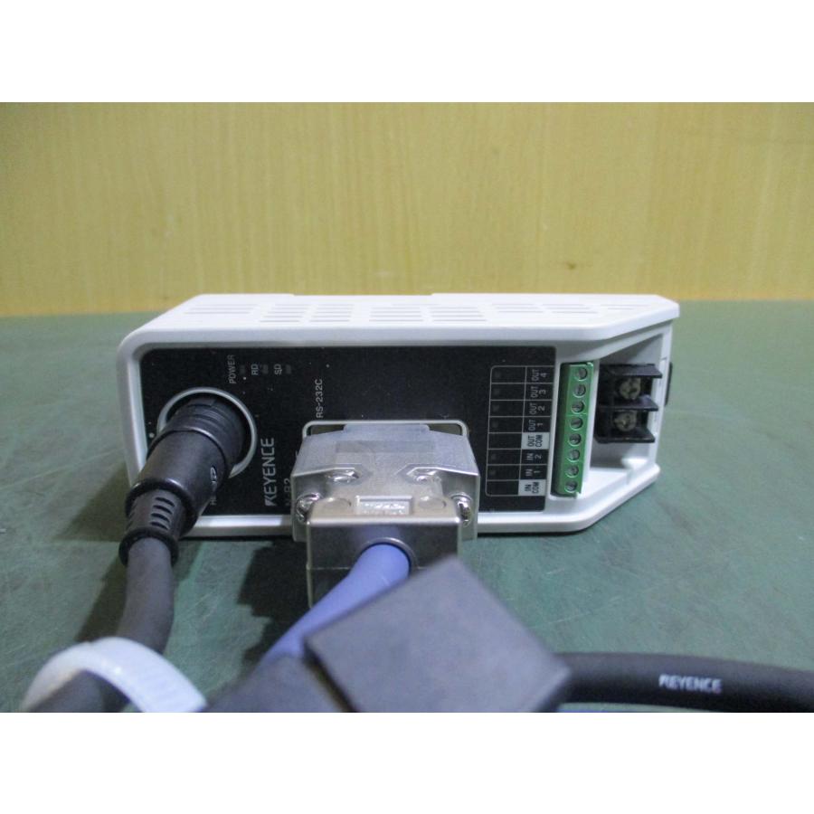 中古 Keyence N-R2 RS-232C Code Reader Interface Communication Unit