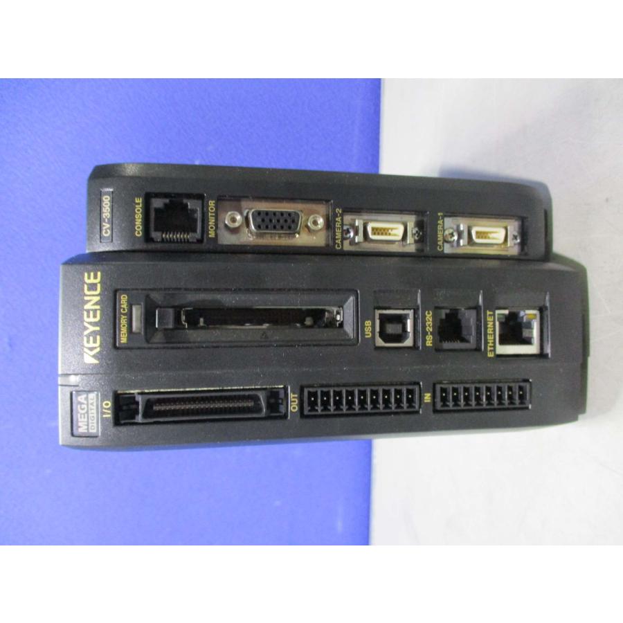 中古 KEYENCE CV-3500 画像処理システム(AAQR50818B060