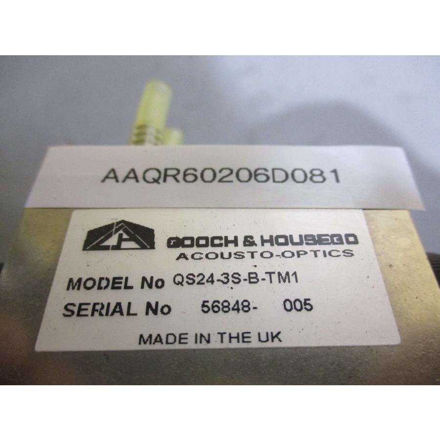 中古 GOOCH&HOUSEGO ACOUSTO-OPTICS QS24-3S-B-TM1 中古 GOOCH&HOUSEGO ACOUSTO-OPTICS QS24-3S-B-TM1