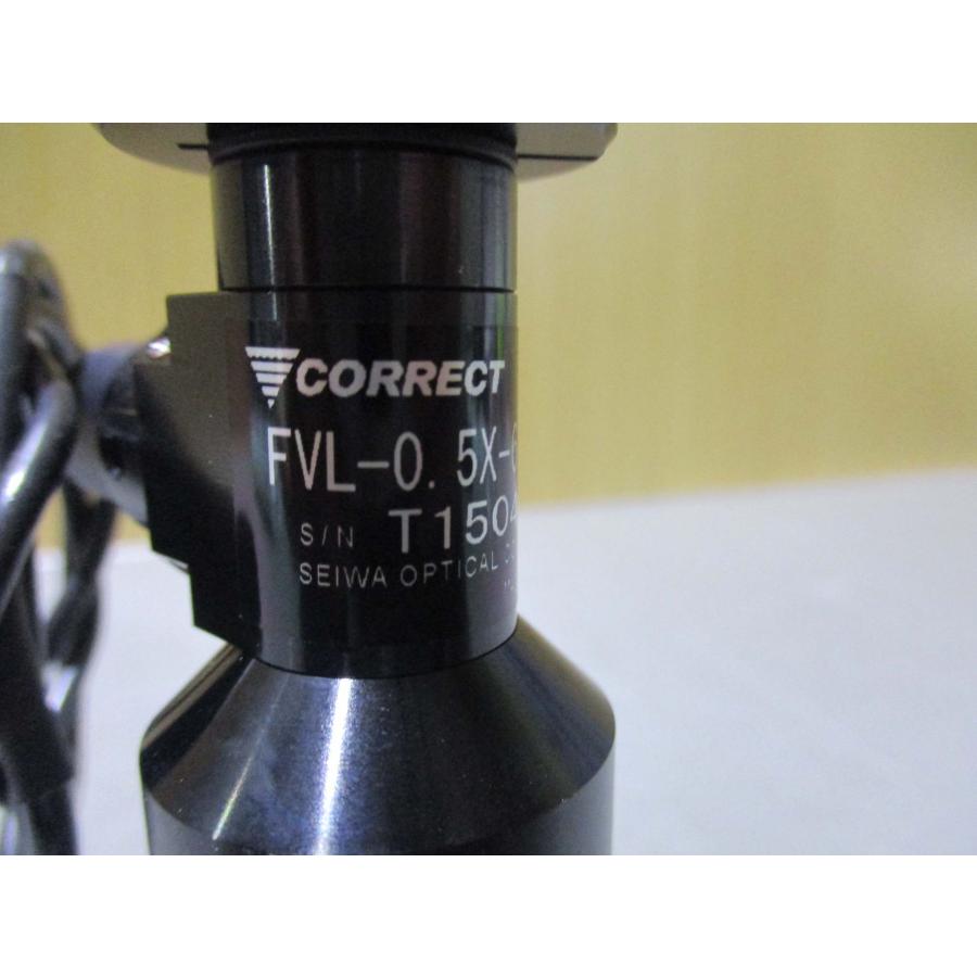 中古 SEIWA telecentric lens CORRECT FVL-0.5X-65D-CA テレセントリックレンズ(AARR41220B105)_1