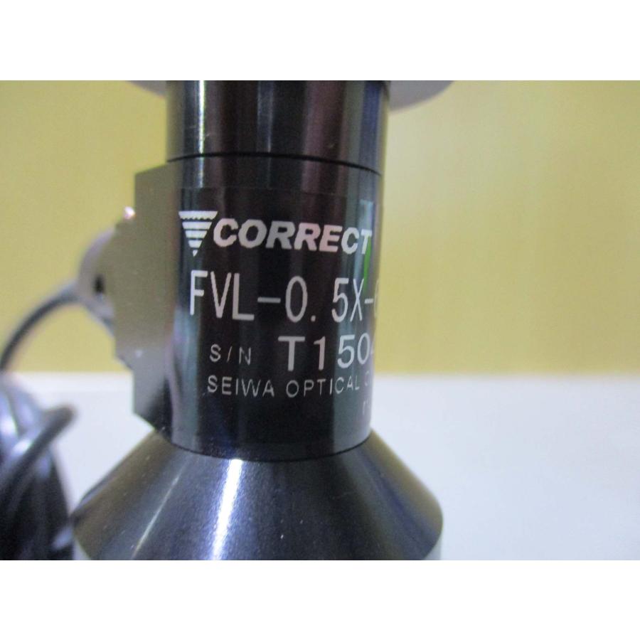 中古 SEIWA telecentric lens CORRECT FVL-0.5X-65D-CA テレセントリックレンズ(AARR41220B106)_1
