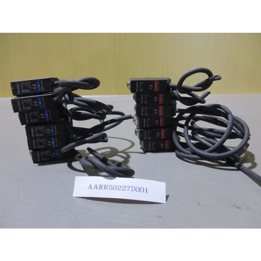 中古 KEYENCE PZ-M51 アンプ内蔵型光電センサ [6セット](AARR50227D001
