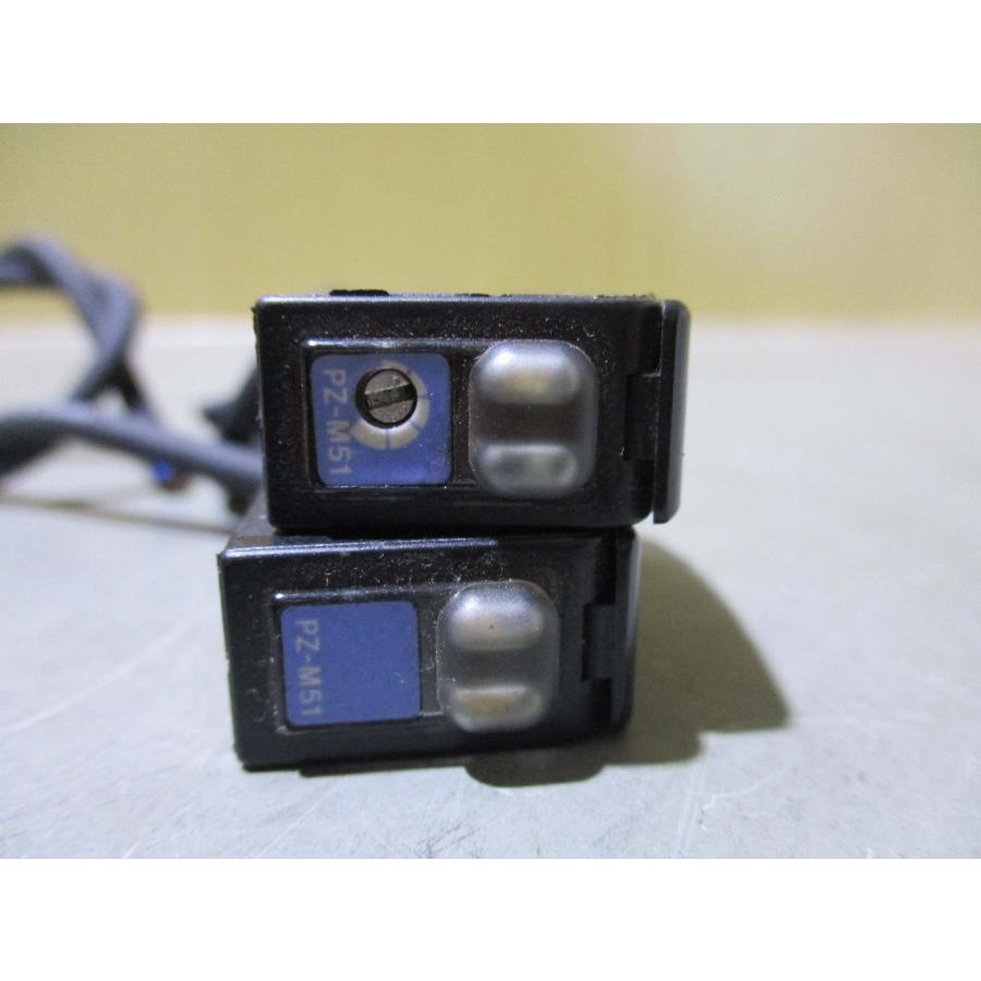 中古 KEYENCE PZ-M51 アンプ内蔵型光電センサ [6セット](AARR50227D001