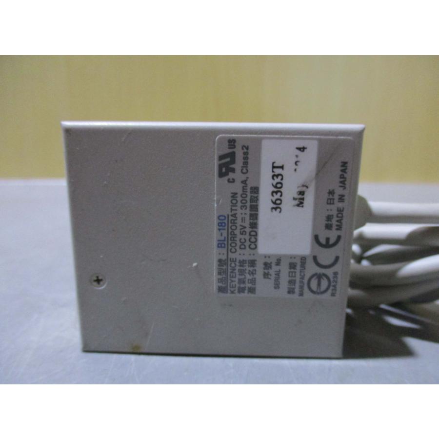 中古 KEYENCE BL-180 超小型CCD式バーコードリーダ(AARR50227D055