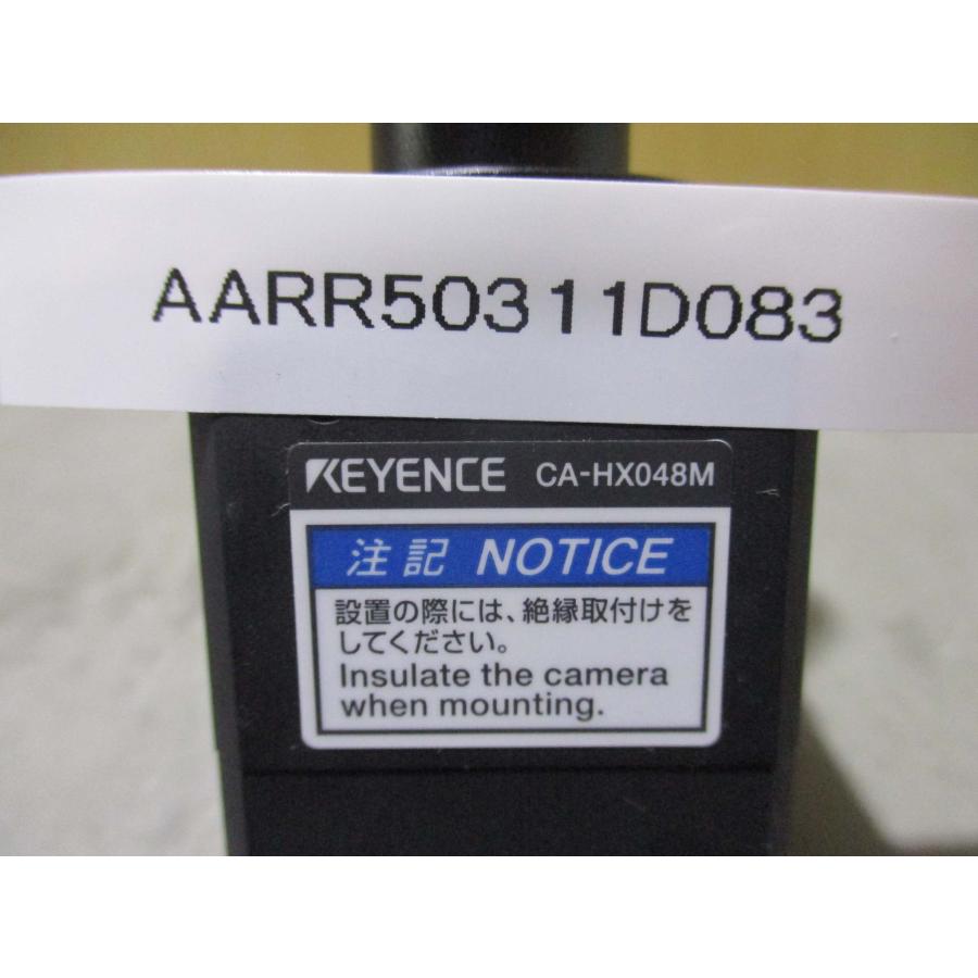 中古 KEYENCE CA-HX048M 16倍速48万画素カメラ LumiTrax対応(AARR50311D083)_1