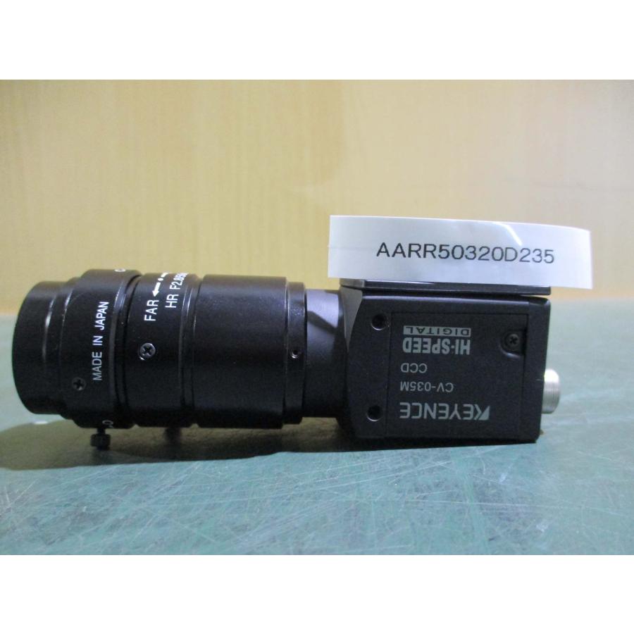 中古KEYENCE デジタル倍速白黒カメラ CV-035M 画像センサ