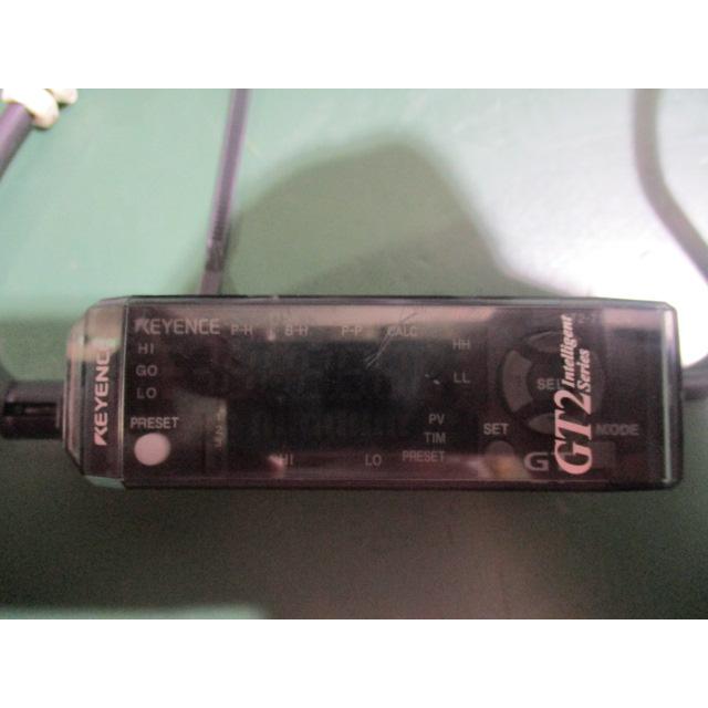 中古 KEYENCE GT2-71MCN/GT2-H12 高精度接触式デジタルセンサーセット