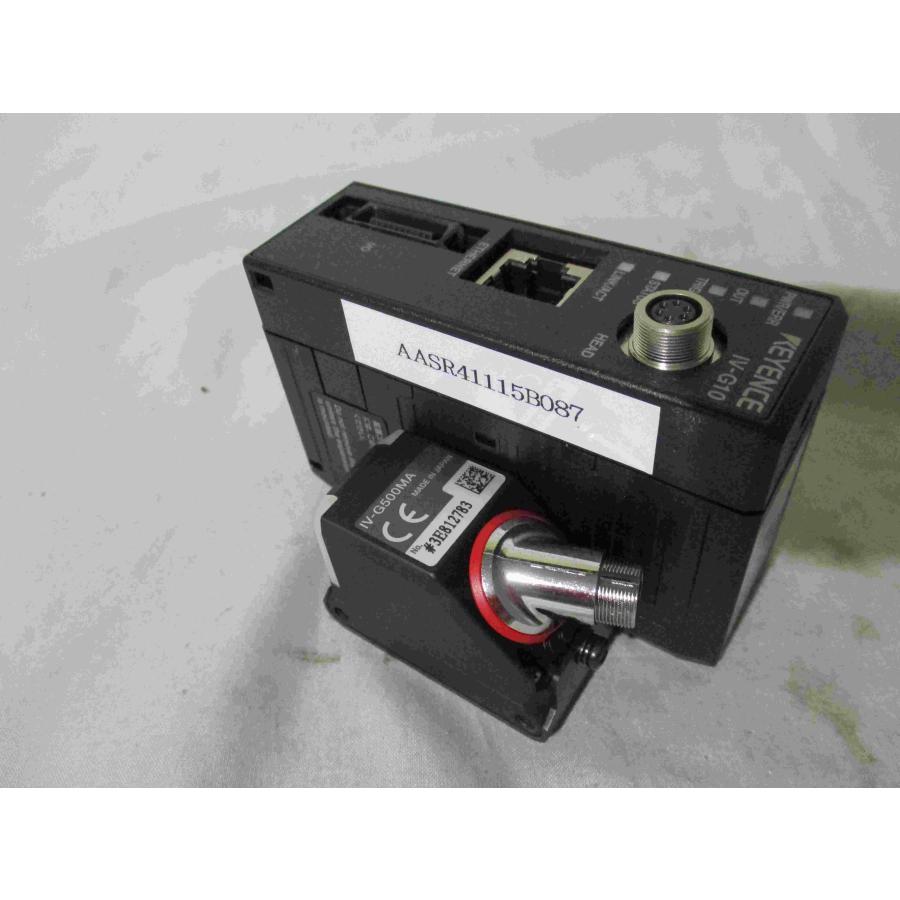 中古 KEYENCE Unit Sensor IV-G10/IV-G500MA 照明一体型画像判別センサ