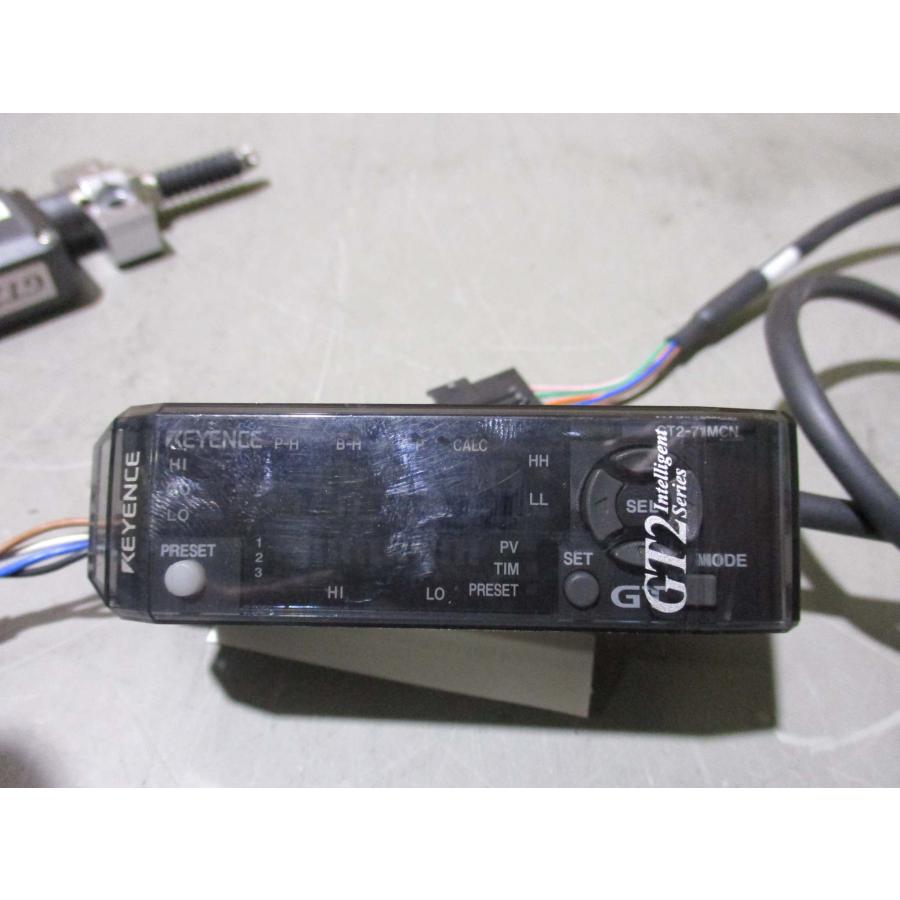 中古 KEYENCE GT2-71MCN/GT2-H12K 高精度接触式デジタルセンサ-セット