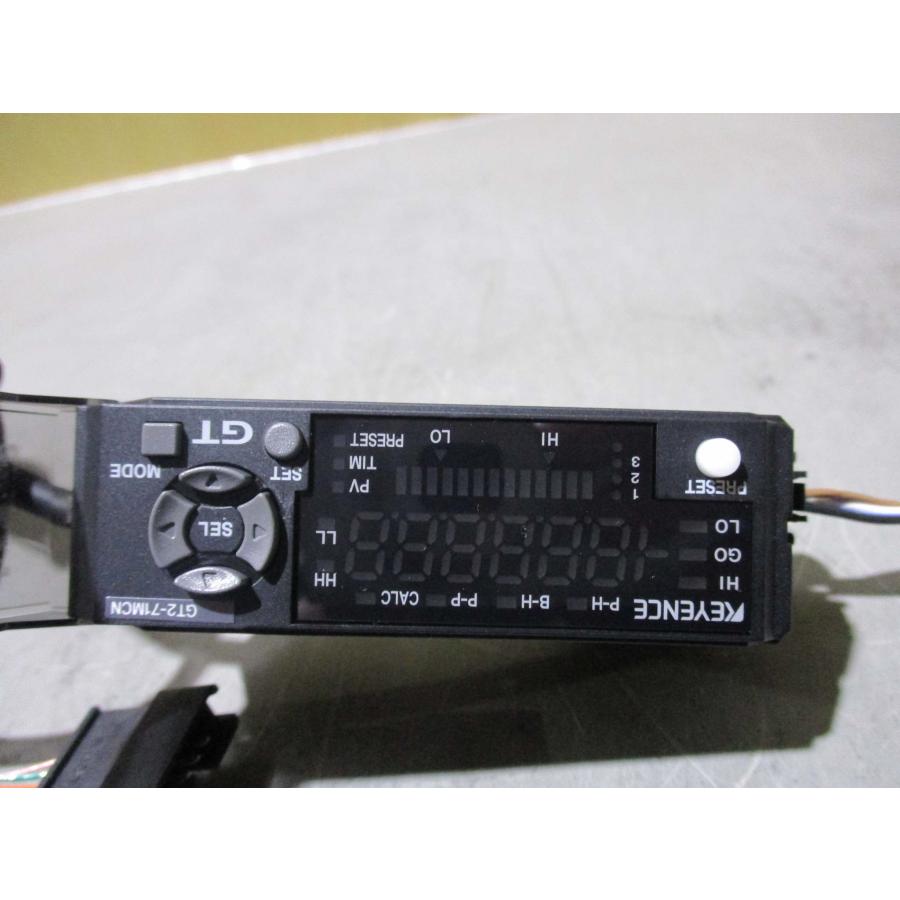 キーエンス 中古 KEYENCE GT2-71MCN/GT2-H12K 高精度接触式デジタルセンサ