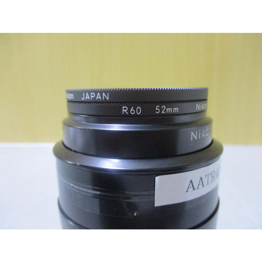 中古 NIKON 52mm R60レッドカラーカメラレンズガラスフィルター純正