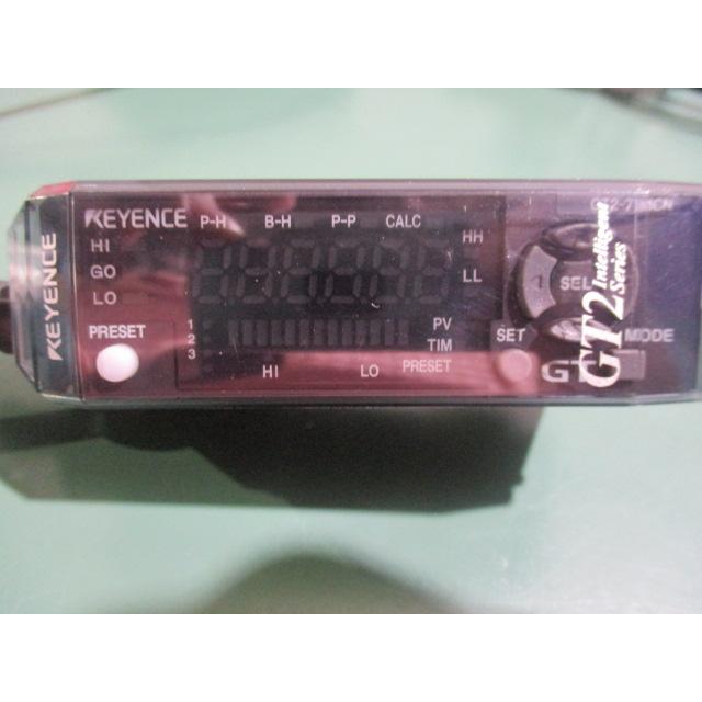 中古 KEYENCE GT2-71MCN/GT2-H12 高精度接触式デジタルセンサーセット