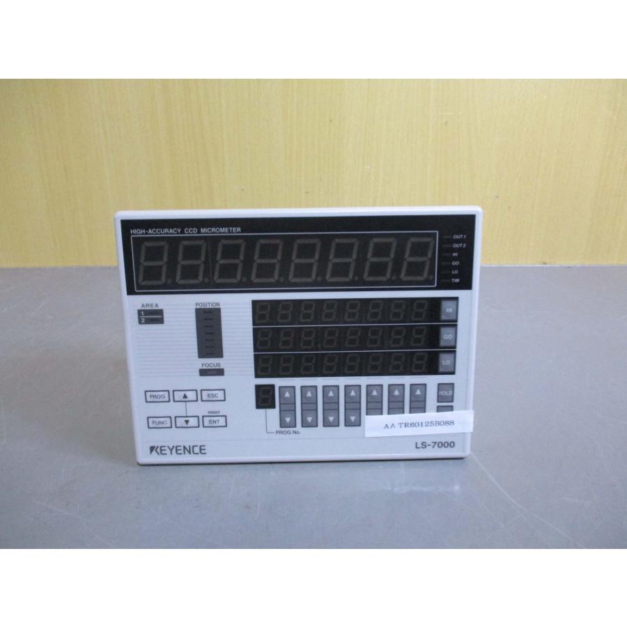 中古 KEYENCE HIGH-ACCURACY CCD MICROMETER LS-7000 高速・高 中古 KEYENCE HIGH-ACCURACY CCD MICROMETER LS-7000 高速・高