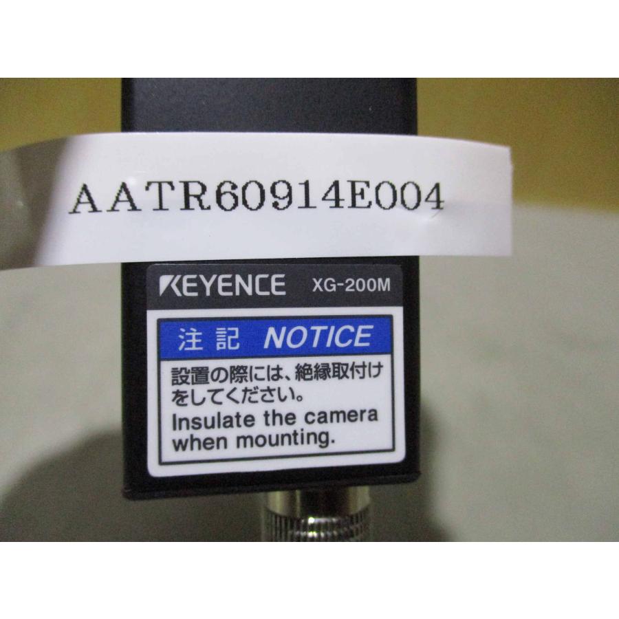 中古 KEYENCE XG-200M/CA-CN5R CAMERA 5m 画像処理システム/F2.8 中古 KEYENCE XG-200M/CA-CN5R CAMERA 5m 画像処理システム/F2.8