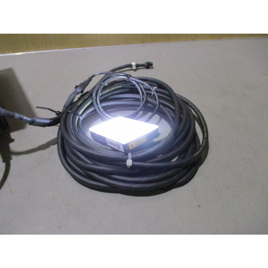中古KEYENCE CA-DSW3 白色バックライト照明 ケーブル付(AATR60916E035
