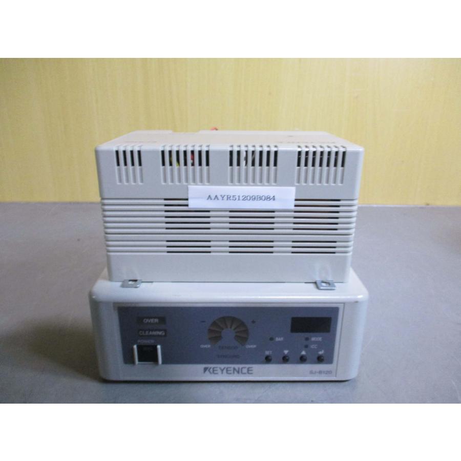 中古 KEYENCE SJ-B120 スポットタイプアンプユニット (AAYR51209B084 