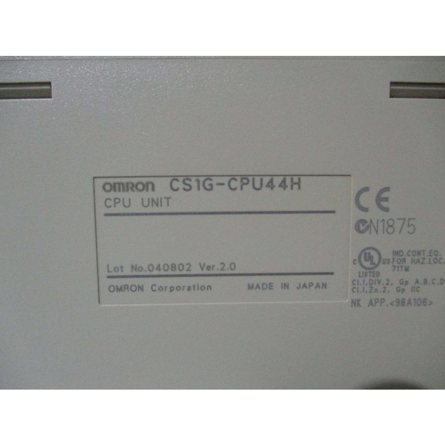 中古 OMRON CS1G-CPU44H プログラマブルコントローラ CPUユニット
