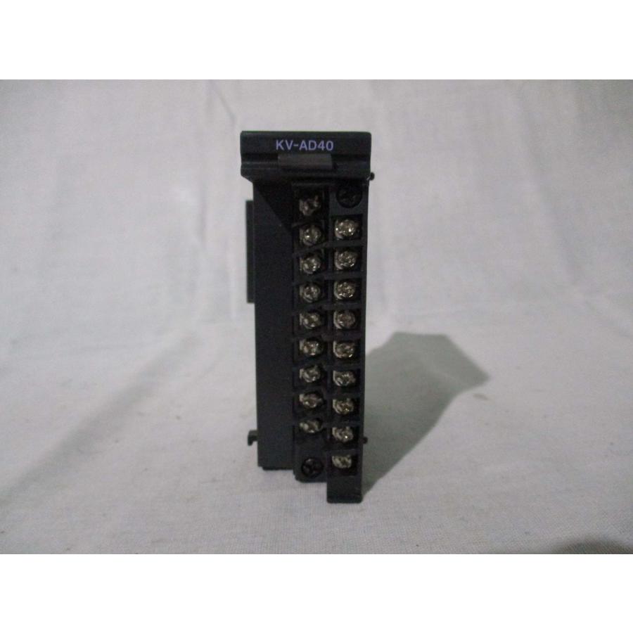 中古 KEYENCE KV-AD40 PLCシステム アナログ入力ユニット(BAAR40823C238) : growdetrading ...