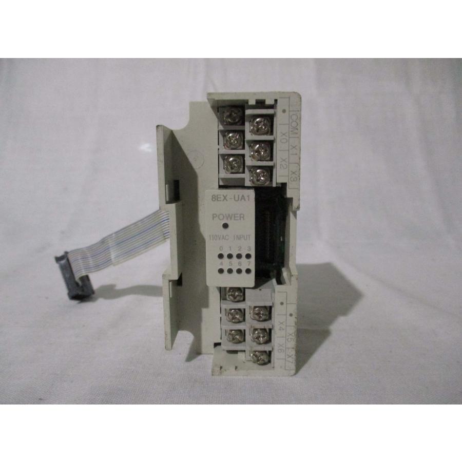 【中古】産業用 増設ユニット FX2N-8EX 中古 MITSUBISHI電機 入力増設ブロック FX2N-8EX-UA1/UL(BAAR40824C275