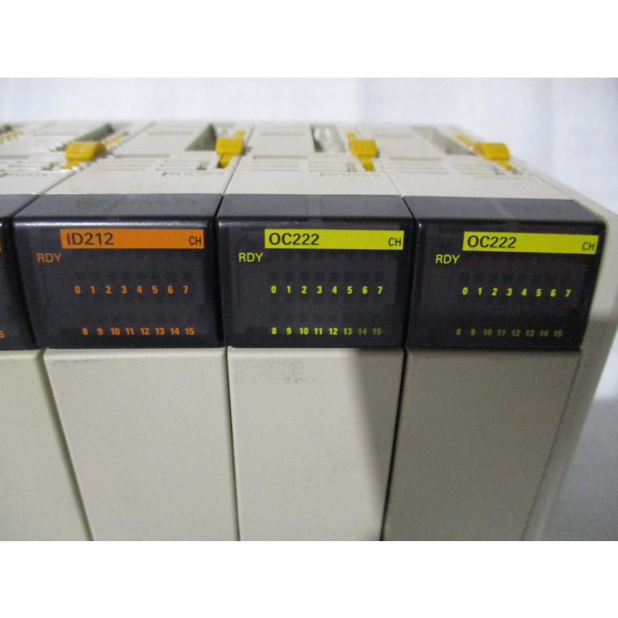 中古 OMRON プログラマブルコントローラ CQM1H-CPU51 PA203 OCH ID212*2 OC222*2 ...