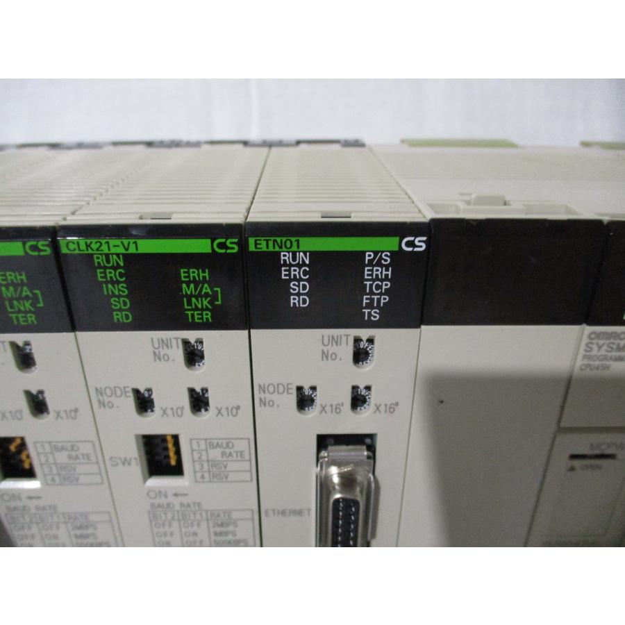 中古 OMRON プログラマブルコントローラ SYSMAC CS1G-CPU45H PA204S