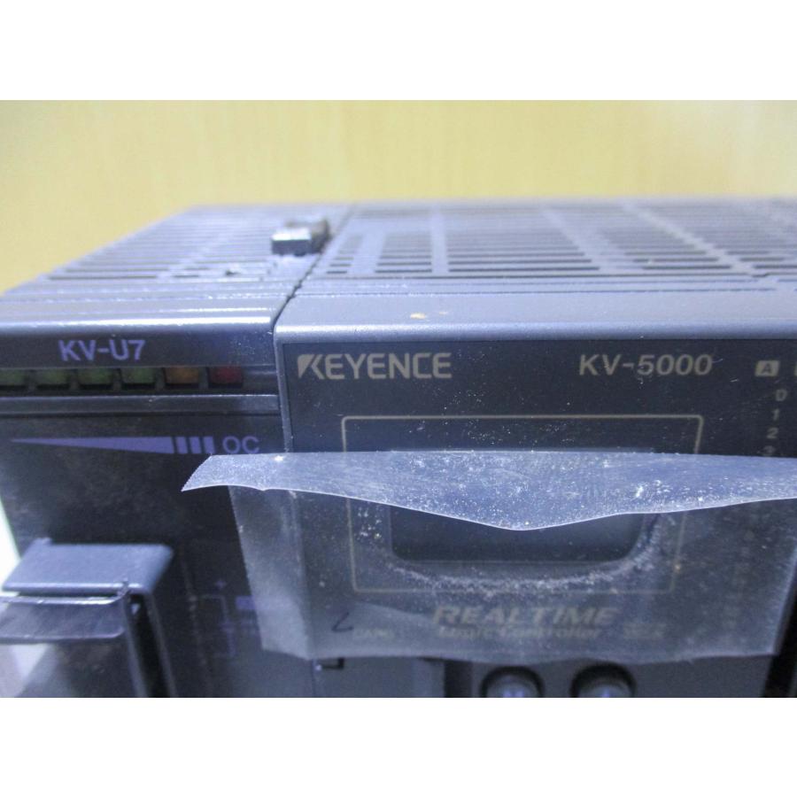 中古KEYENCE KV-U7/KV-5000/KV-L20V*2/KV-C32XC(BABR40825D007