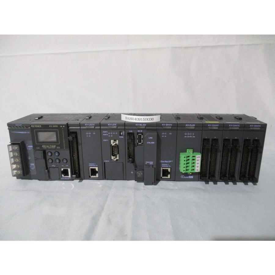 中古 KEYENCE KV-5500 /KV-U7/KV-LE21V/KV-L21V/KV-ML16V /KV-EP21V/KV