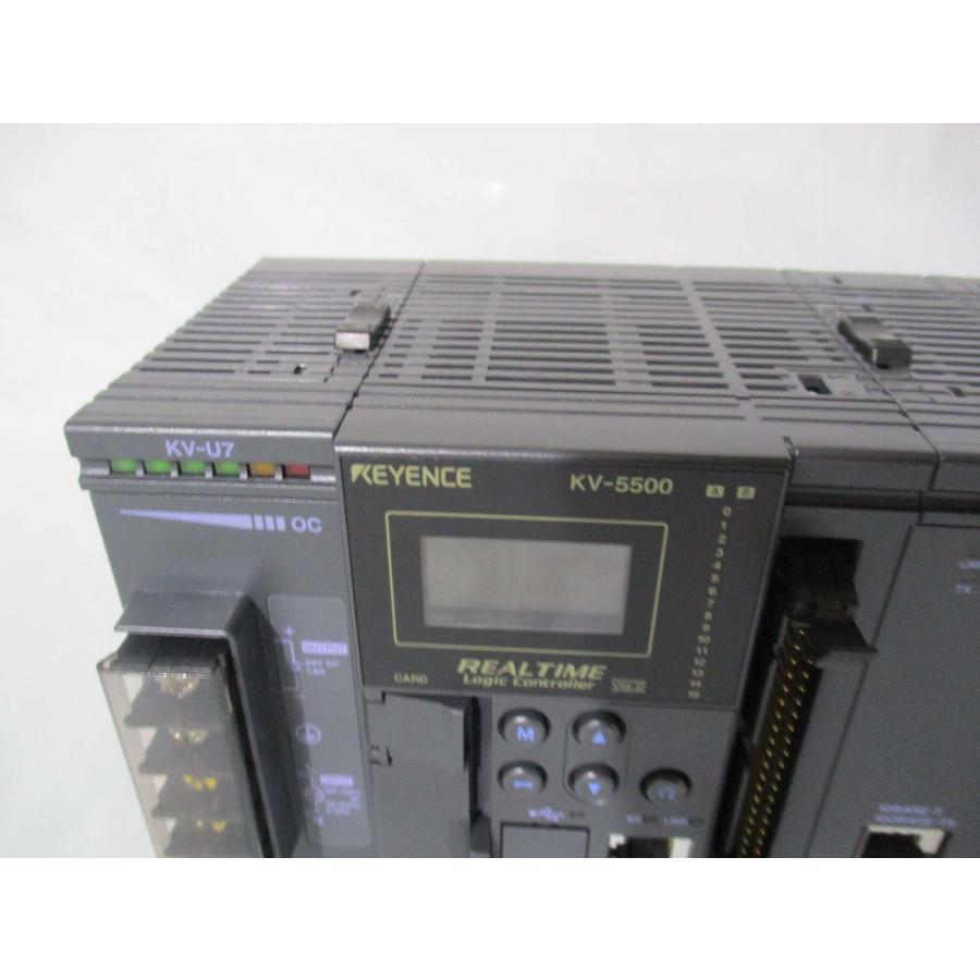 中古 KEYENCE KV-5500 /KV-U7/KV-LE21V/KV-L21V/KV-ML16V /KV-EP21V/KV