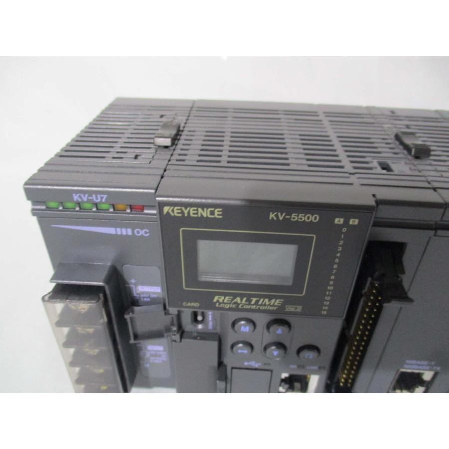 新品&amp;未使用　KV5500 KEYENCE FA機器ドットコム / KV-5500 EtherNet/IP内蔵 CPUユニット Ver.2.0