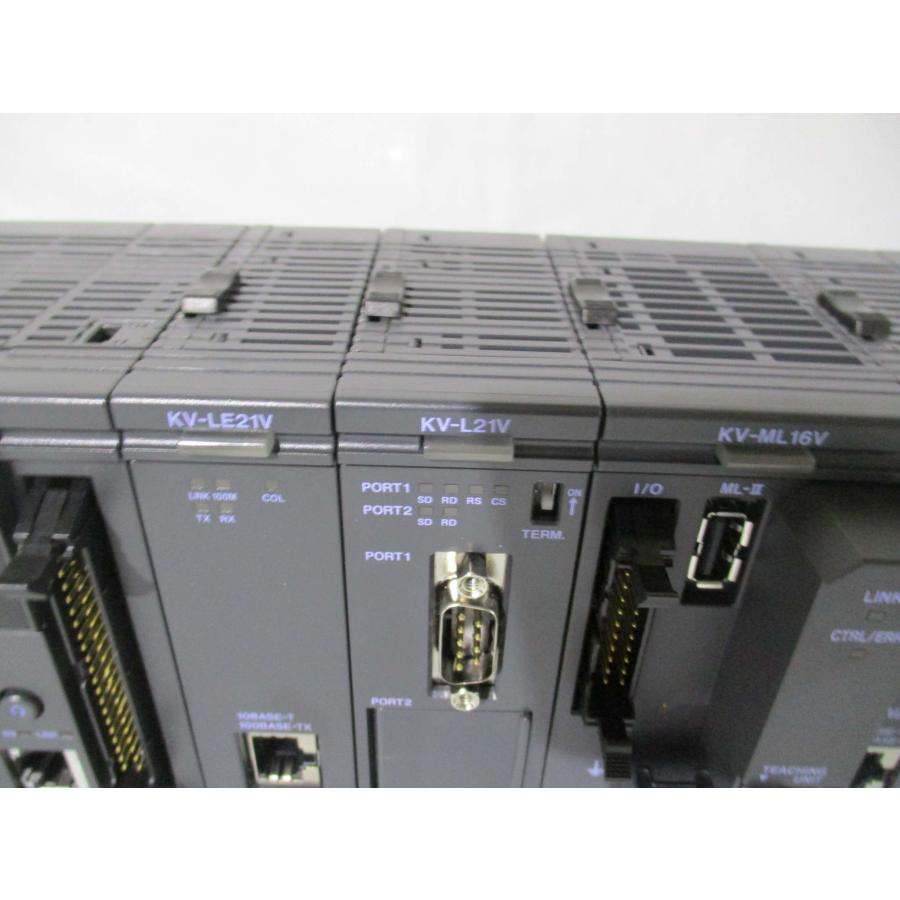 中古 KEYENCE KV-5500 /KV-U7/KV-LE21V/KV-L21V/KV-ML16V /KV-EP21V/KV
