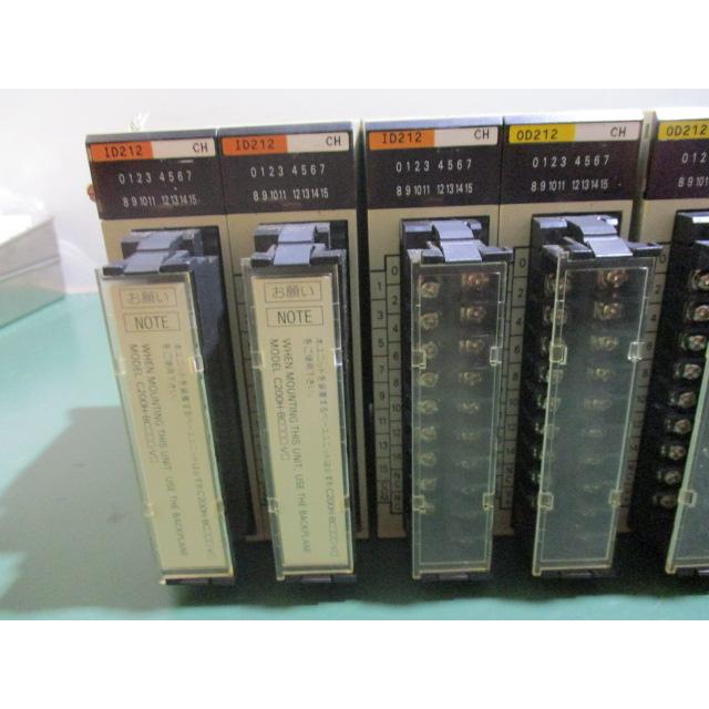 中古 OMRON C200HW-BI081-V1 PA204 CT021 ID212*4 OD212*3 