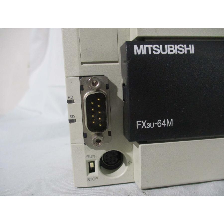 中古 MITSUBISHI シーケンサー FX3U-64MR/ES-A(BABR41027B160)