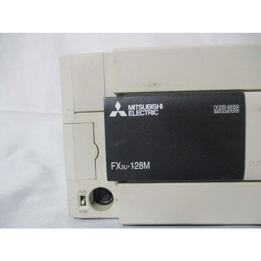 中古 MITSUBISHI FX3U-128MR/ES マイクロシーケンサ 中古 MITSUBISHI FX3U-128MR/ES マイクロシーケンサ