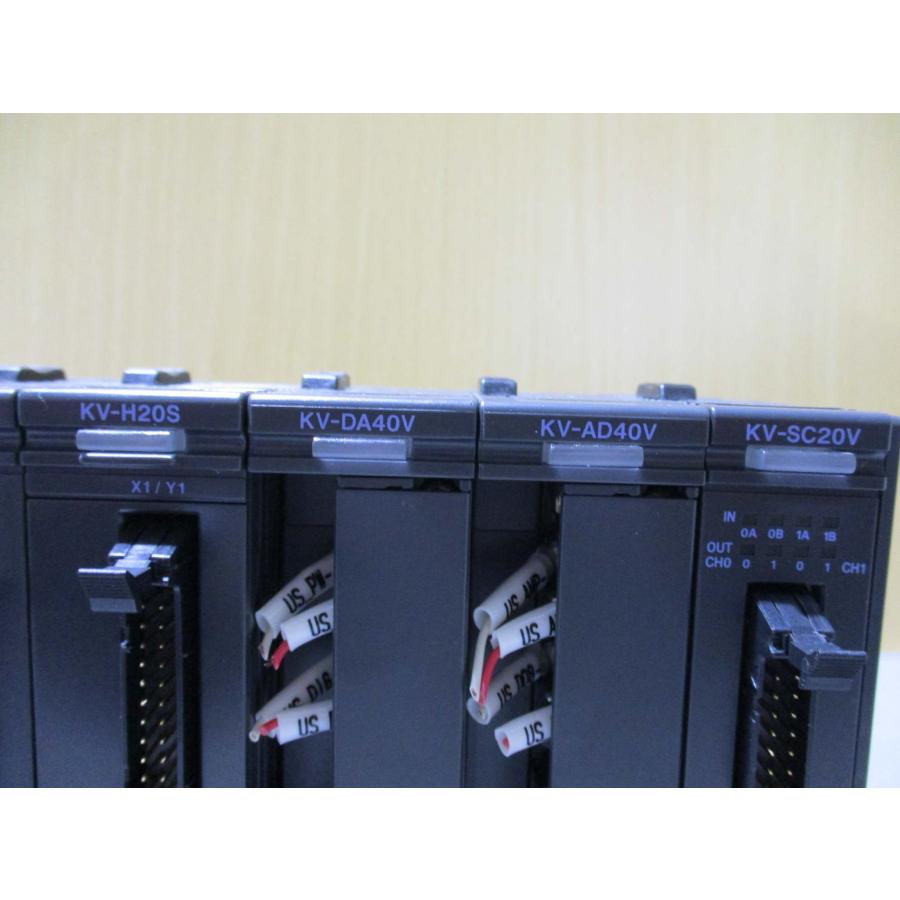中古 KEYENCE KV-5000/KV-C32XC/KV-C32TC/KV-H20S/KV-DA40V/KV-AD40V