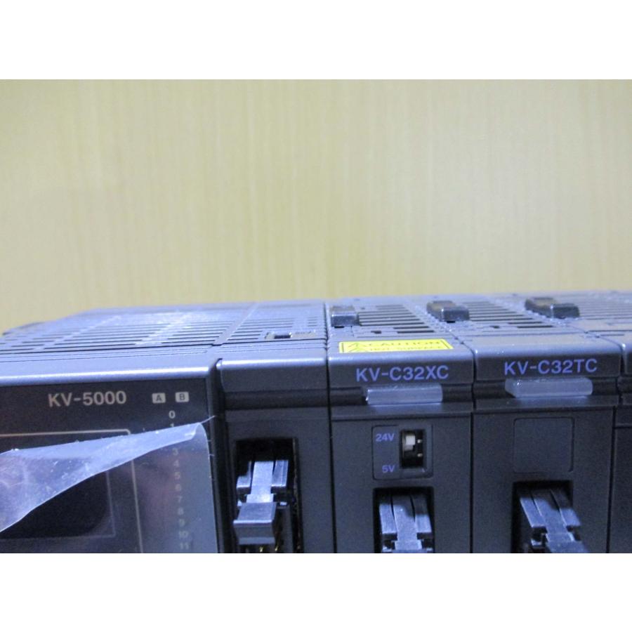 中古 KEYENCE KV-5000/KV-C32XC/KV-C32TC/KV-H20S/KV-DA40V/KV-AD40V