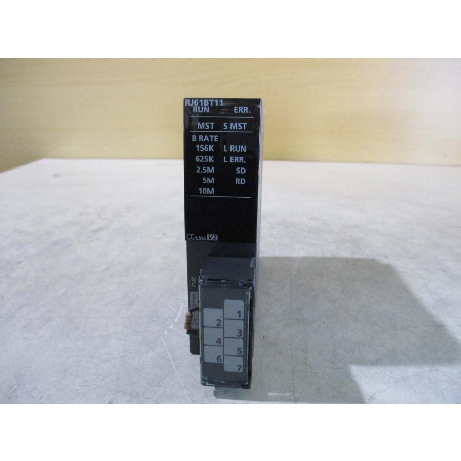 中古 MITSUBISHI 三菱電機 RJ61BT11 CC-Link システムマスタ ローカル