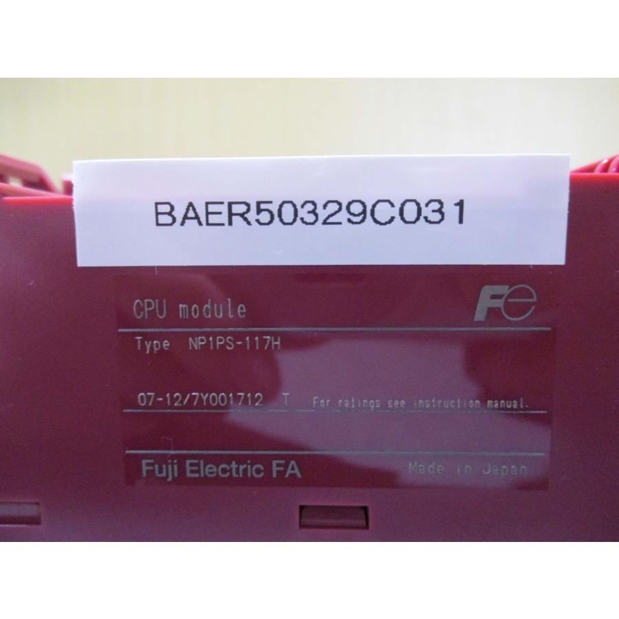 人気正規品  Fuji Electric NP1PS-117H CPUモジュール 通電OK(BAER50329C031)