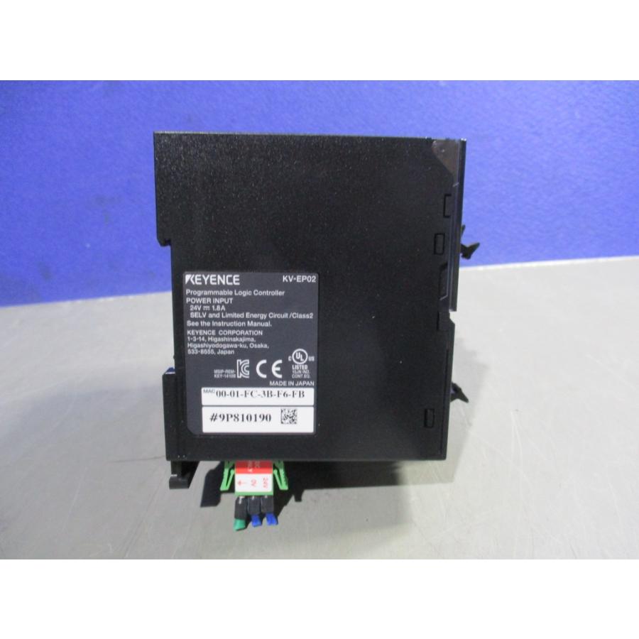 中古 KEYENCE KV-EP02/KV-NC32EXTx2/KV-NC32EX (BAER61217B021