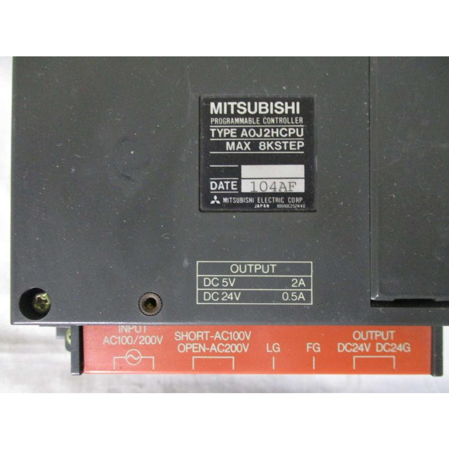 中古 MITSUBISHI MELSEC A0J2HCPU シーケンサCPUユニット