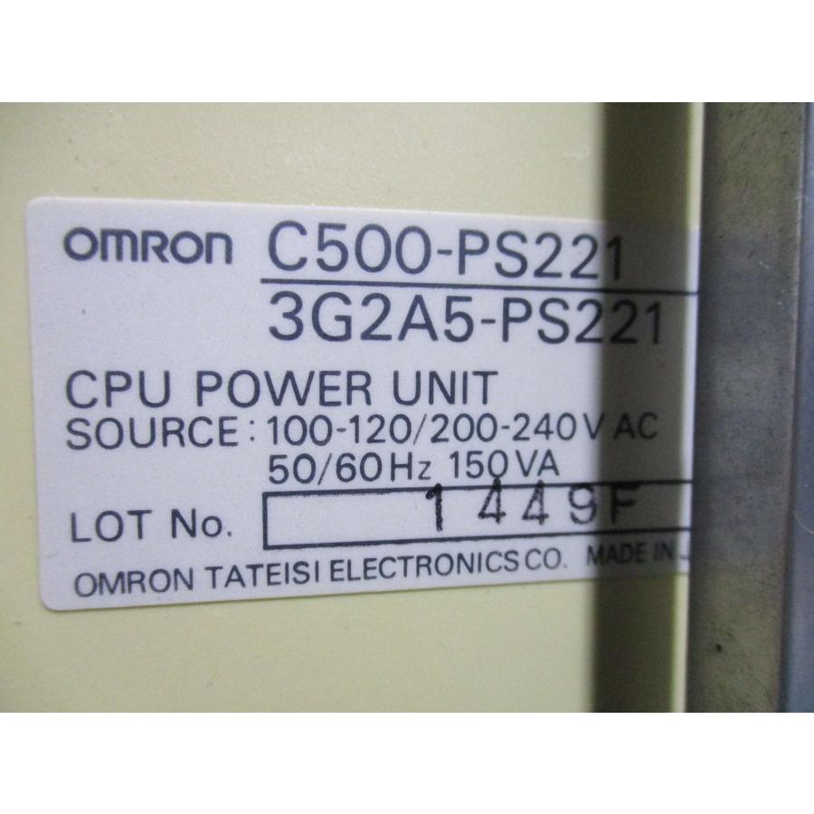 中古 OMRON C500-PS221  / CPU11-V1 SYSMAC  / PRO23 3G2A5-PRO23 / OD412 3G2A5-OD412*3/II101/ Bc051(BAFR41212C002)｜growdetradingltd｜06