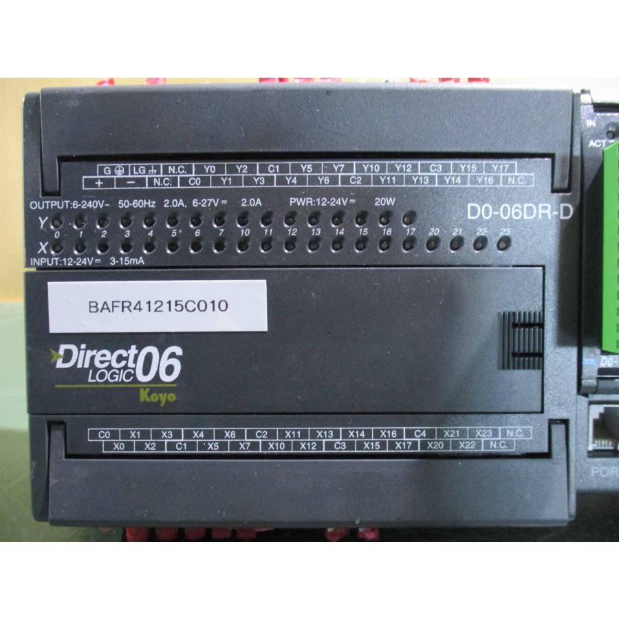 Koyo Direct 中古 動作保証 D0-06DR Koyo Direct 中古 6D022 D0-06DR-D(BAFR41215C010) Yahoo growdetrading : アンプ