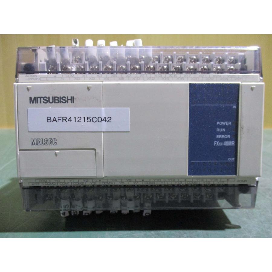 中古 MITSUBISHI 三菱 シーケンサ FX1N-40MR AC85~264V 32W