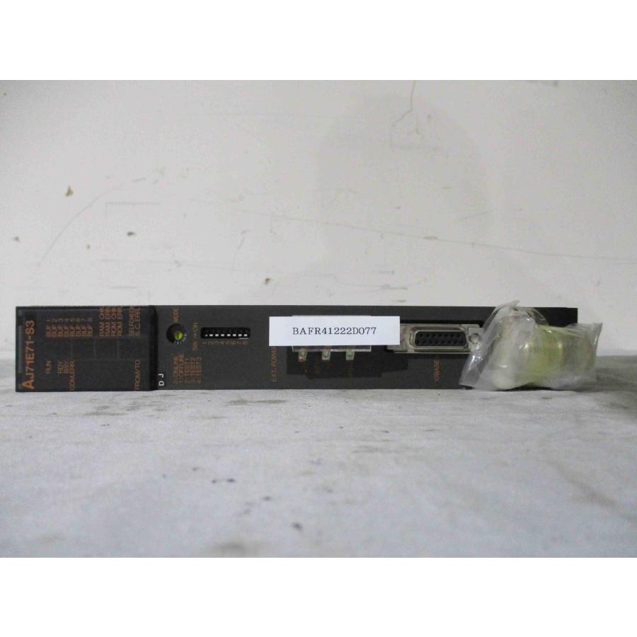 中古MITSUBISHI 三菱電機 AJ71E71-S3 Ethernetインタフェースユニット