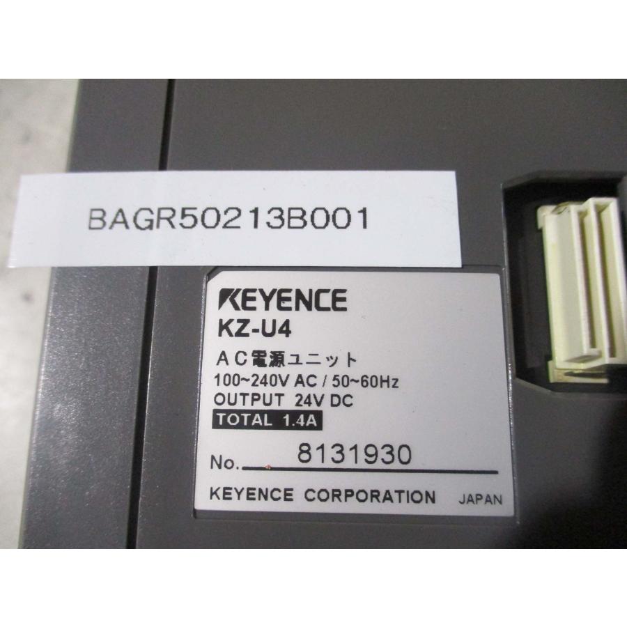 KEYENCE KZシリーズ モジュールセット 新品未使用（長期保管品） 中古 KEYENCE KZ-U4 AC電源ユニット(BAGR50213B001) : growdetrading