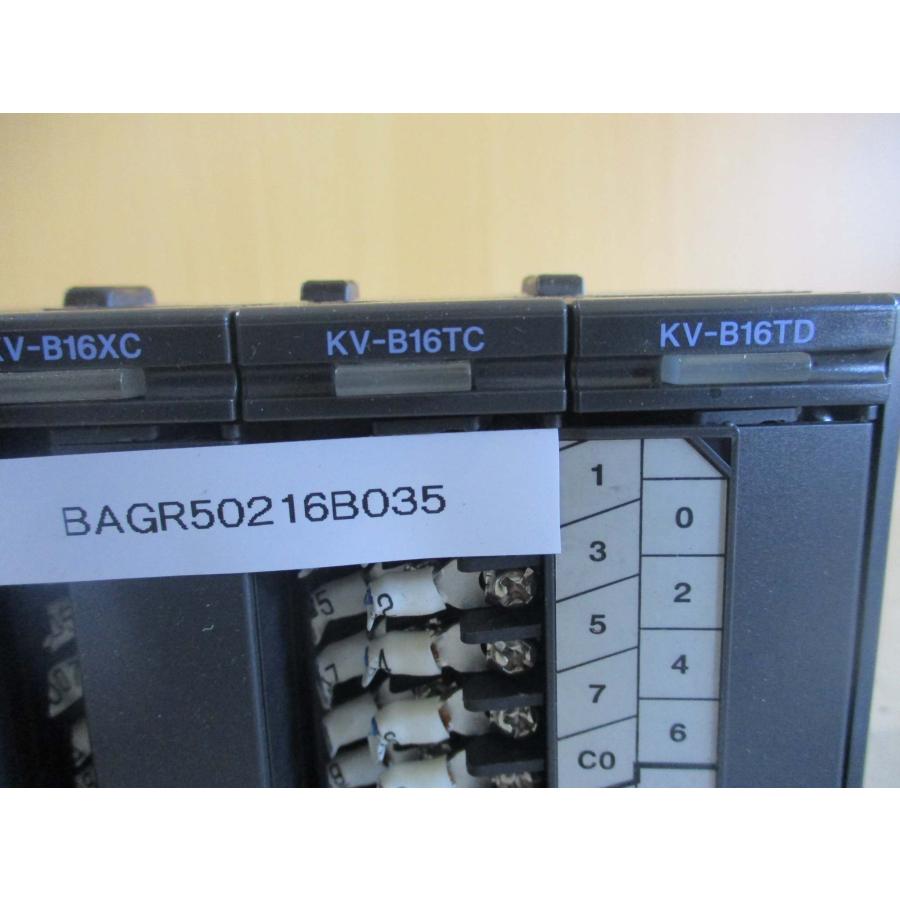 中古 KEYENCE KV-3000 KV-B16XC KV-B16TC KV-B16TD(BAGR50216B035