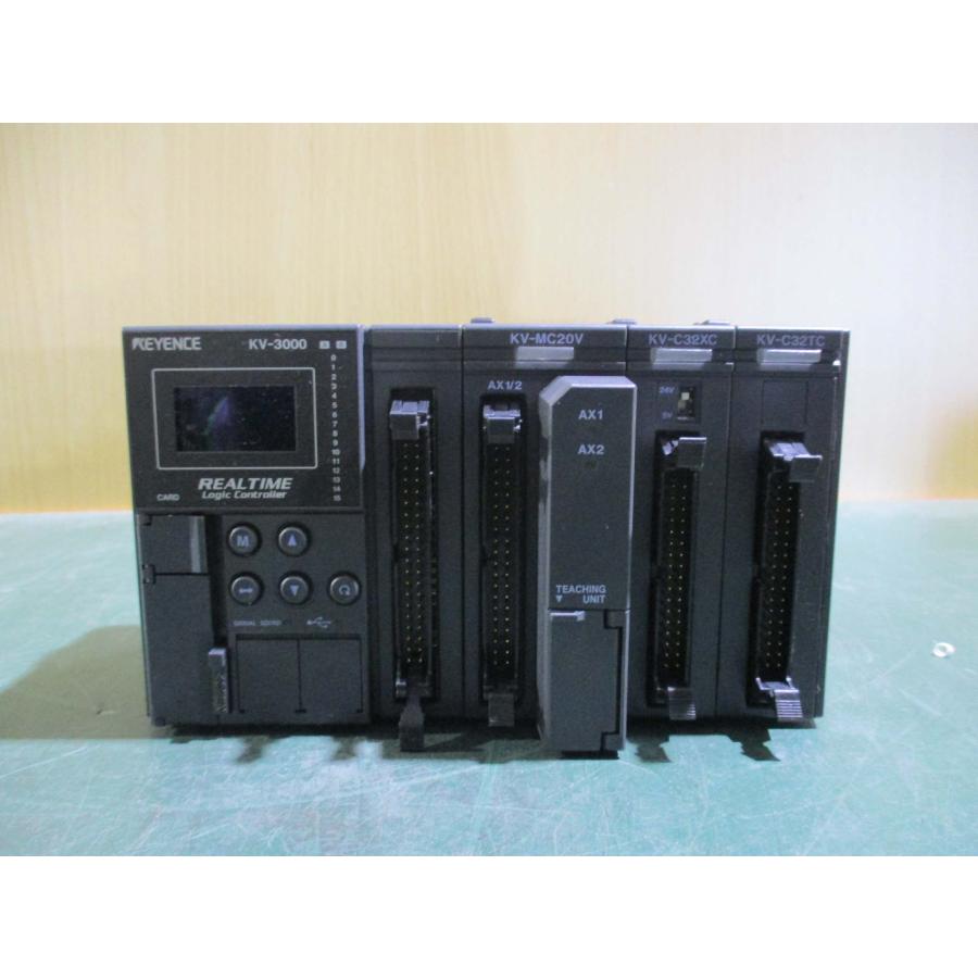 中古 KEYENCE KV-3000 KV-MC20V KV-C32XC KV-C32TC(BAGR50228C037