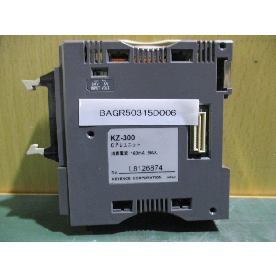 中古 KEYENCE KZ-300 CPUユニット(BAGR50315D006) : growdetrading