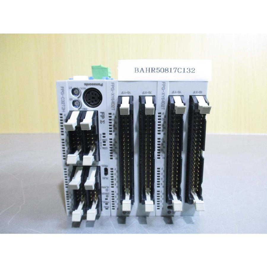中古 PANASONIC CONTROL UNIT AFPG2643H FPG-C32T2H/FPG-XY64D2T*2 ...