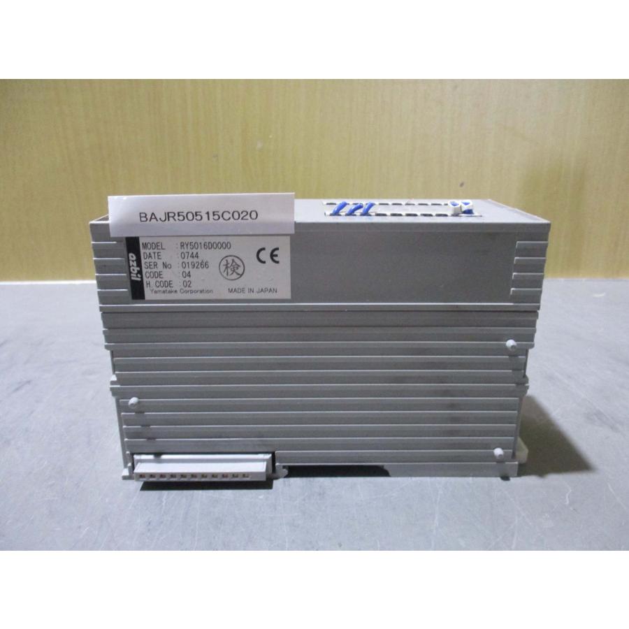 中古AZBIL YAMATAKE RY5016D0000 モジュール2個(BAJR50515C020